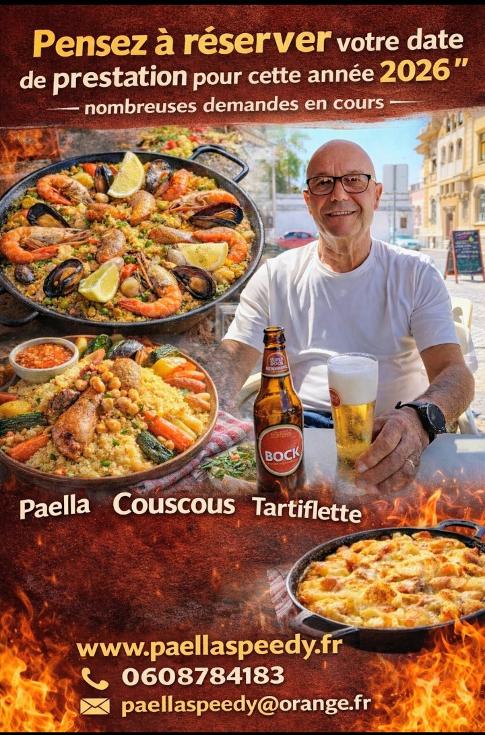 Affiche paellaspeedy
